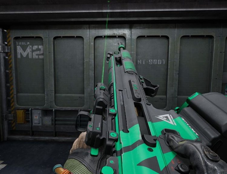 SCAR-H inspect in Delta Force