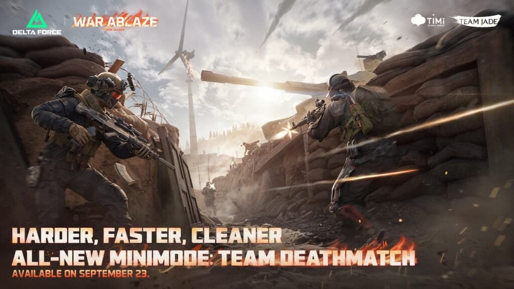 Team Deathmatch mode in Delta Force