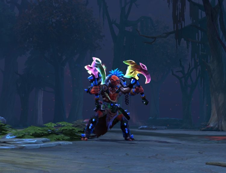 screenshot of Troll Warlord in Dota 2.