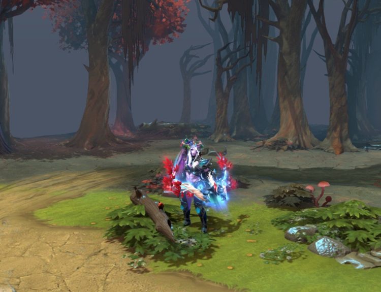screenshot of Drow Ranger in Dota 2.