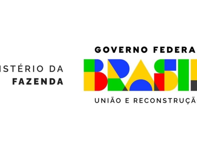 Logo and name of Brazil's Ministry of Finance