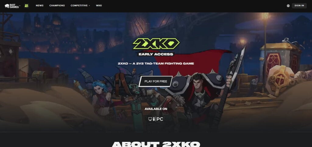 2XKO official website