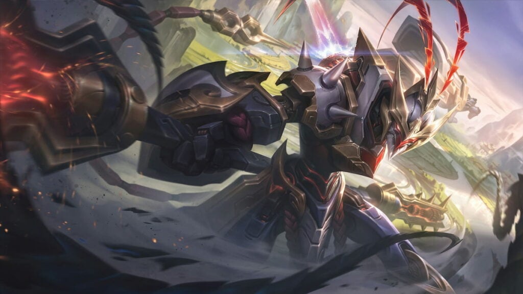 Picture showing Mecha Kingdoms Wukong in League of Legends.