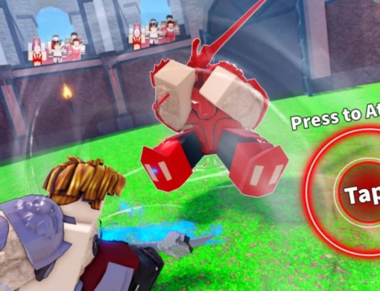 Sword League fight scene