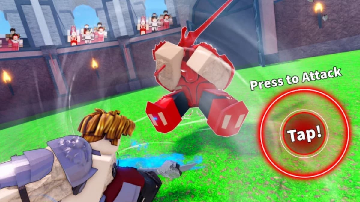 Sword League fight scene