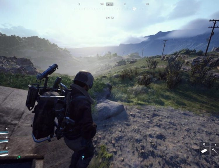 Raider on the Blue Gate valley map in ARC Raiders