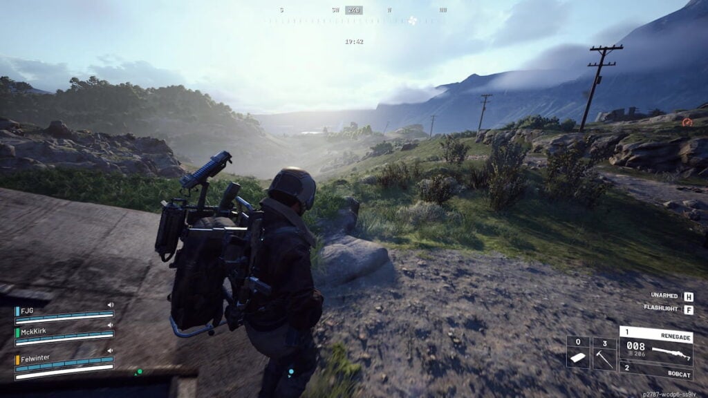 Raider on the Blue Gate valley map in ARC Raiders