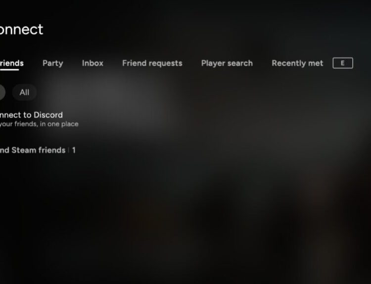 Social menu in Battlefield 6