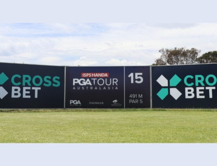 CrossBet named official betting partner of PGA of Australia and ISPS HANDA PGA Tour of Australasia