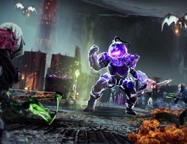 Headless one in Haunted Altars activity in Destiny 2