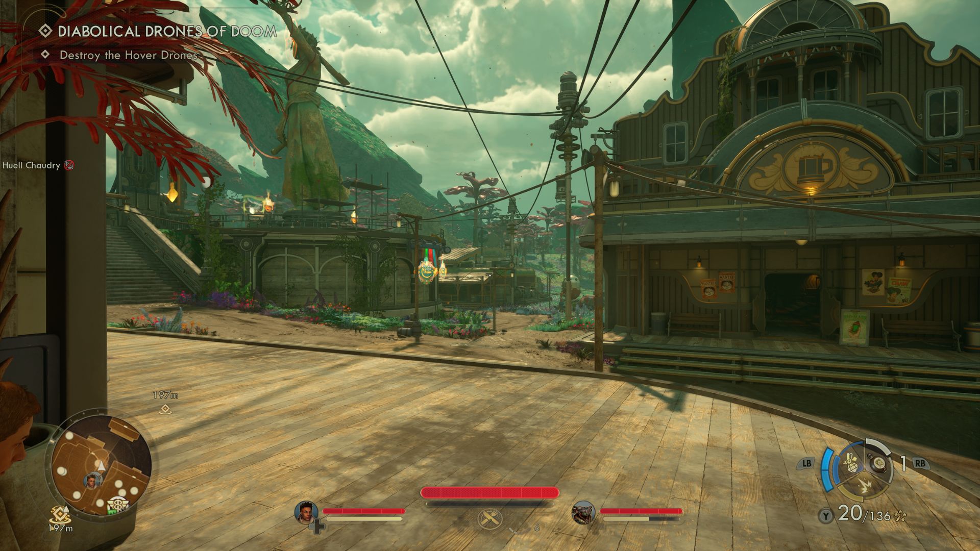 Locating the Fairfield Bounty Terminal and Finishing the Diabolical Drones Quest in The Outer Worlds 2