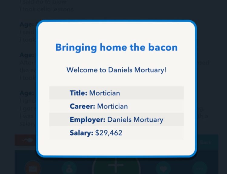 mortician career in bitlife feature