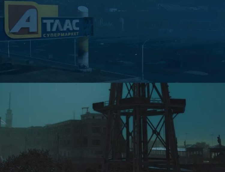 Night variants of Verdansk in Warzone season 6