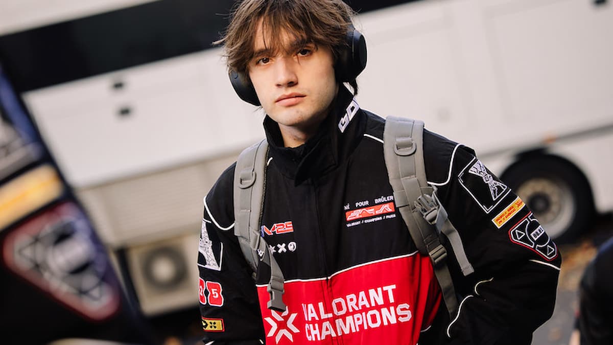 PARIS, FRANCE - skuba of NRG is seen arriving at VALORANT Champions Paris Group Stage Day 5 at Les Arènes de Grand Paris Sud on September 17, 2025 in Paris, France
