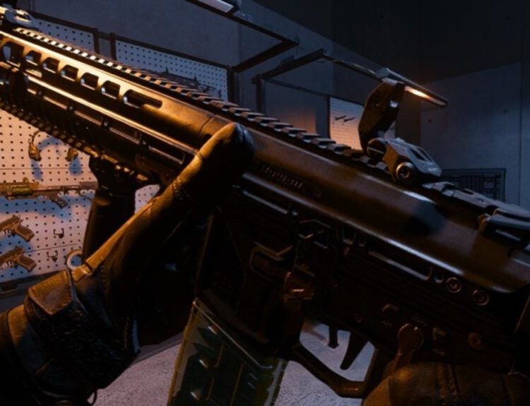 Inspecting the M15 Mod 0 in Black Ops 7 Firing Range