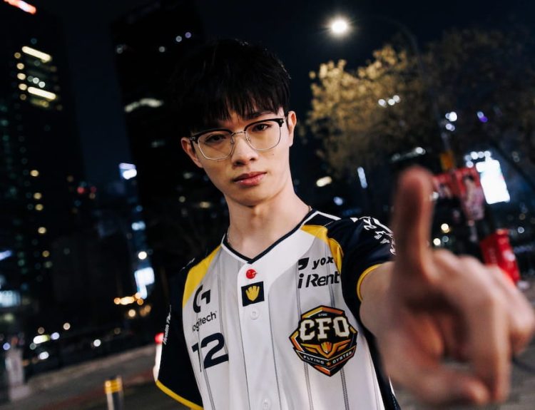 Picture showing Doggo of CTBC Flying Oyster at First Stand Tournament 2025 Features Day on March 09, 2025 in Seoul, Korea.