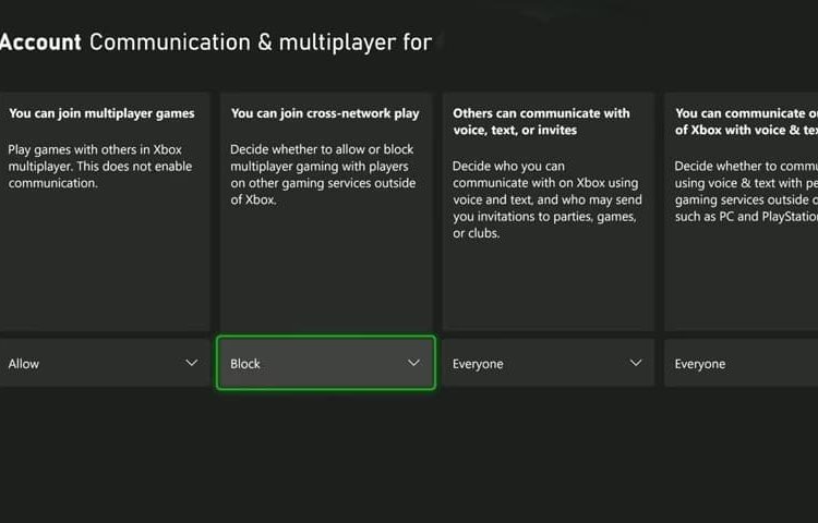 Disable Crossplay option on Xbox for Black Ops 7