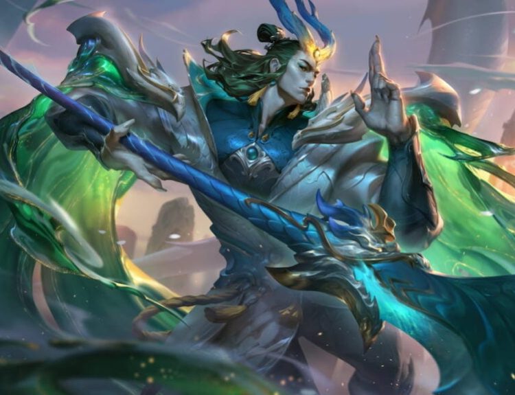 Picture showing Immortal Journey Zaahen in League of Legends.