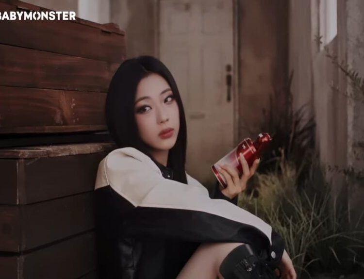 RUKA of BABYMONSTER in a PUBG Mobile trailer
