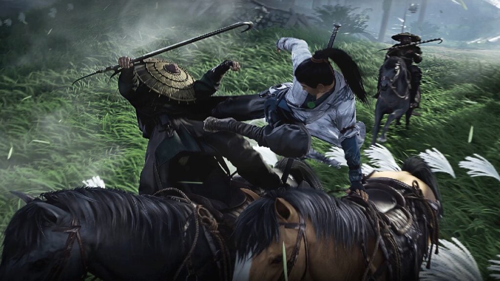 a combat sequence in Where Winds Meet