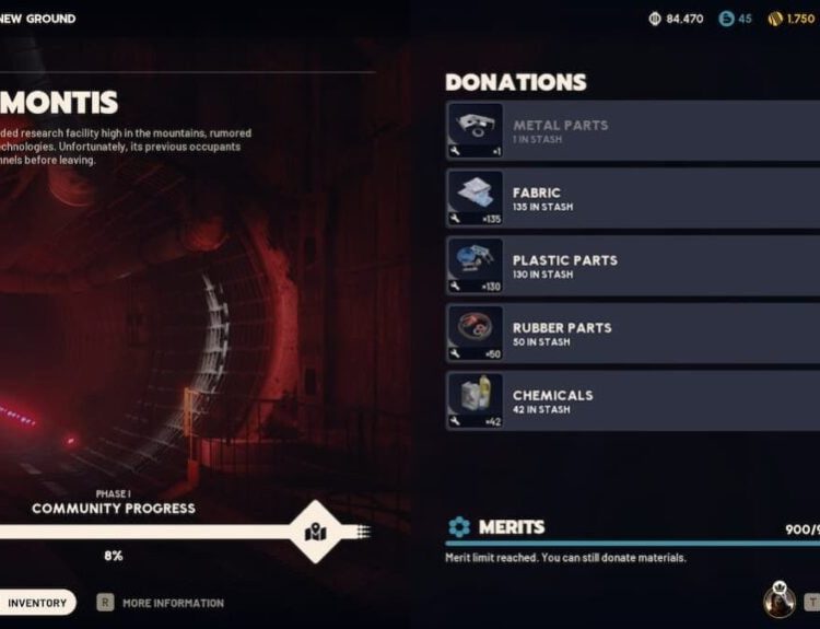 Stella Montis event progress in ARC Raiders