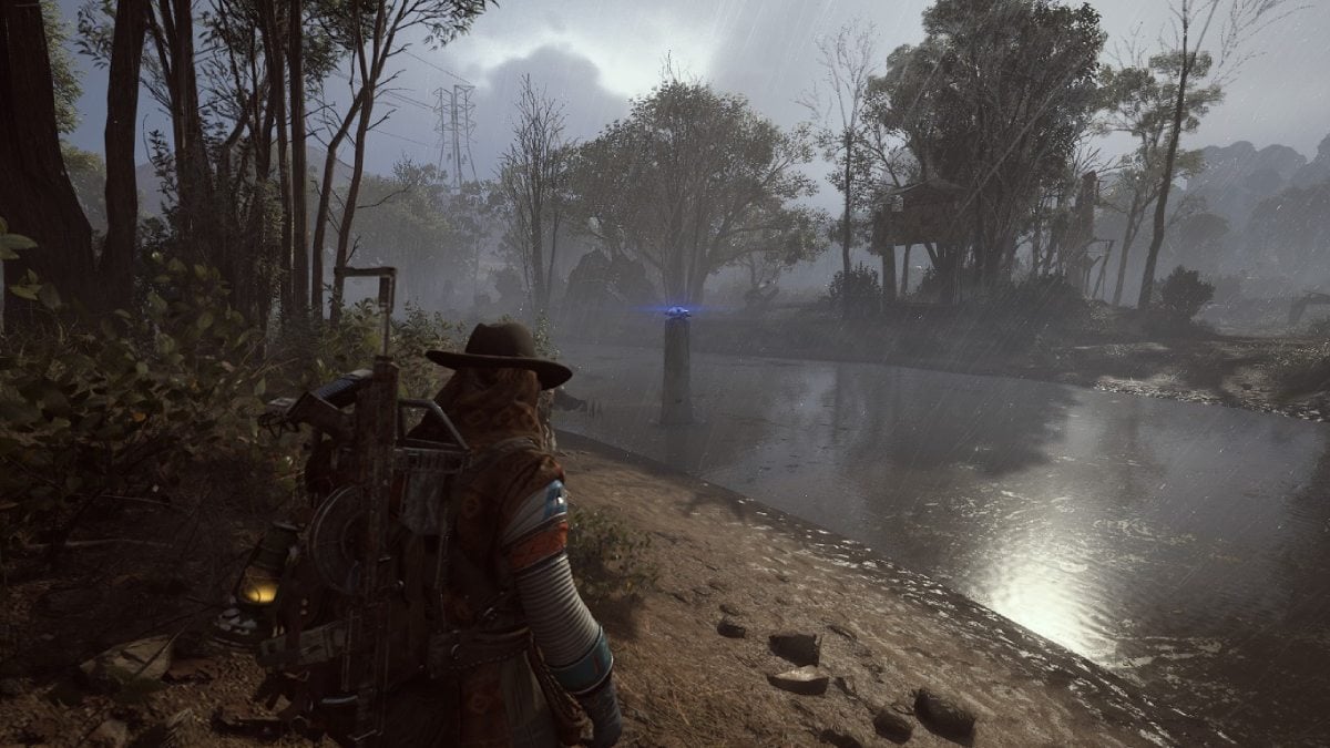 ARC Raiders ARC Probe in the swamp