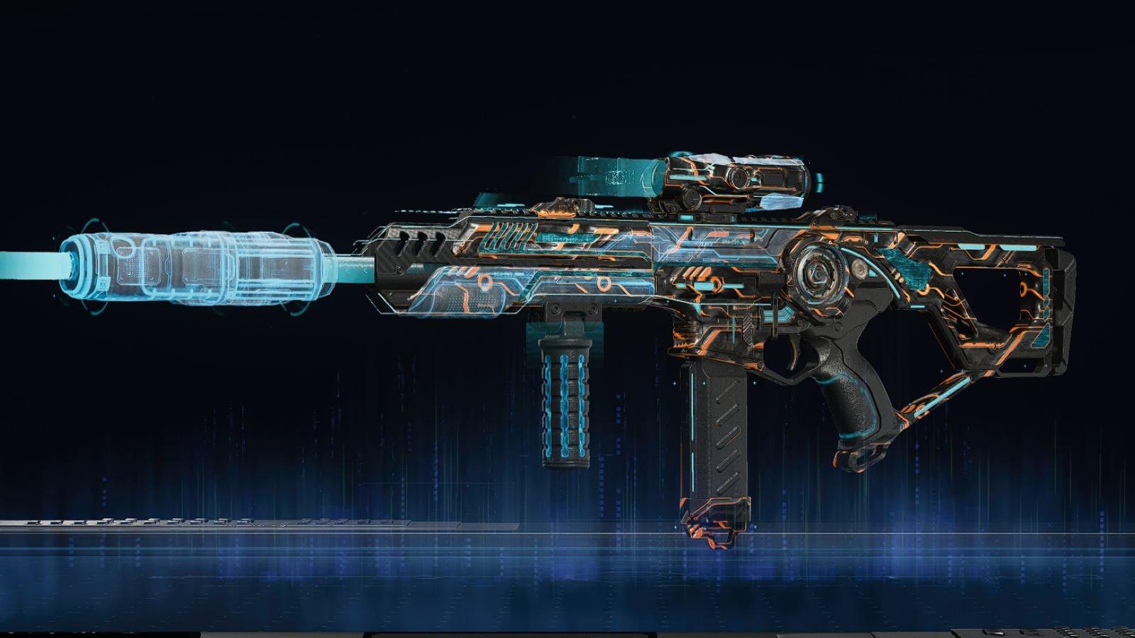 Peackeeper Mk1 Blank Certainty with the Weapon Prestige Max camo in Black Ops 7