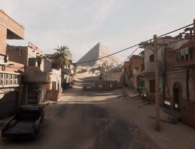 Monument map in Delta Force