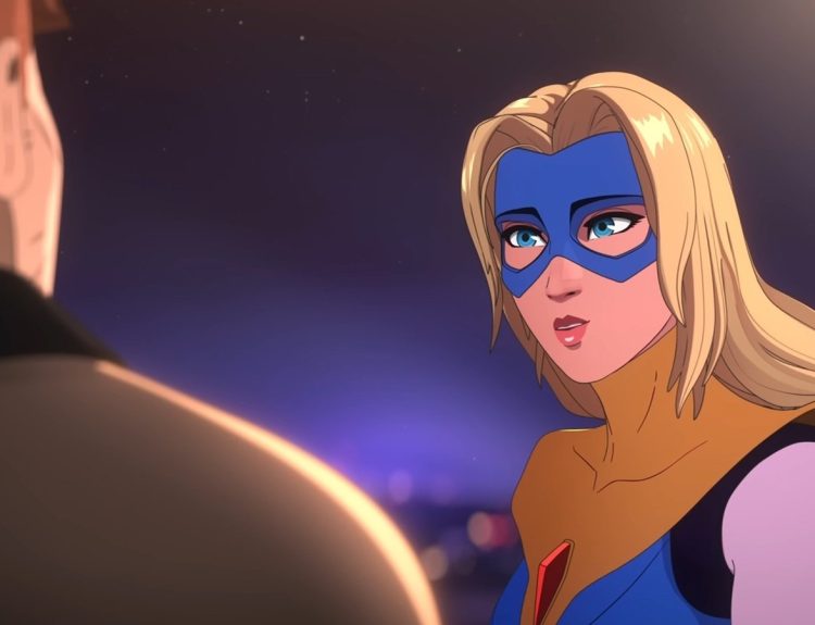 Screenshot featuring the Blonde Blazer in Dispatch.