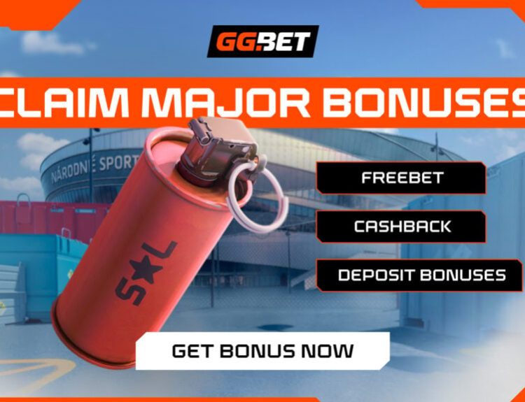GG.BET's bonuses graphic for StarLadder Budapest Major 2025