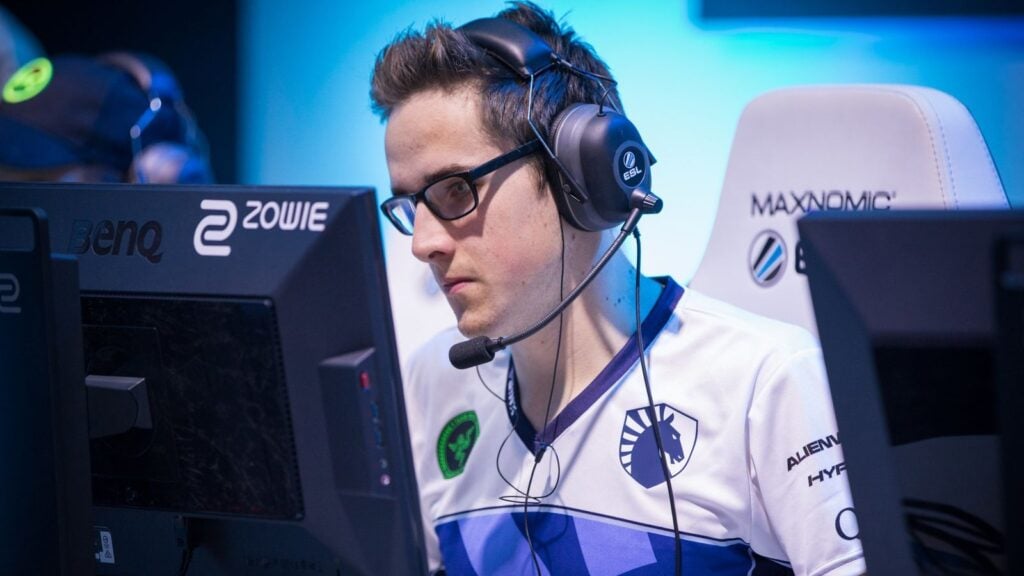 Pimp playing  for Team Liquid at  ESL Pro League Season 4 Finals