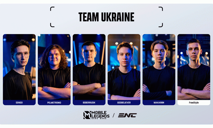 Ukraine MLBB Team Qualifies for Esports Nations Cup