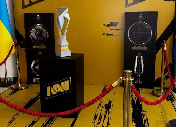 NAVI fan zone opens in Kyiv with historic trophies