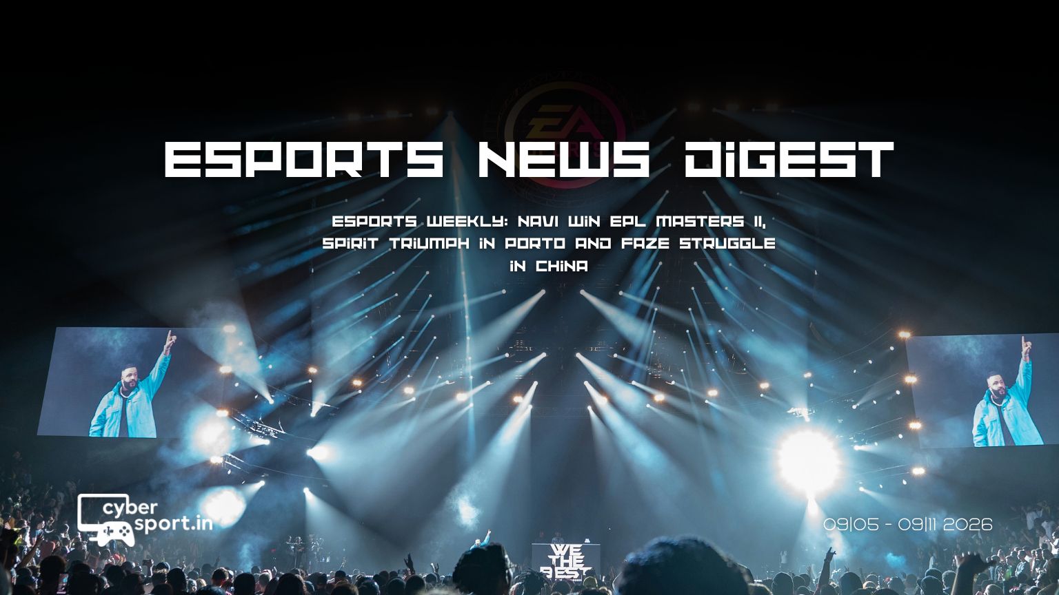 Esports News September 5–11: NAVI, Spirit, FaZe and VCT